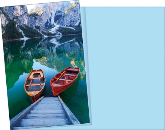 Mountain Lake Blank Note Card