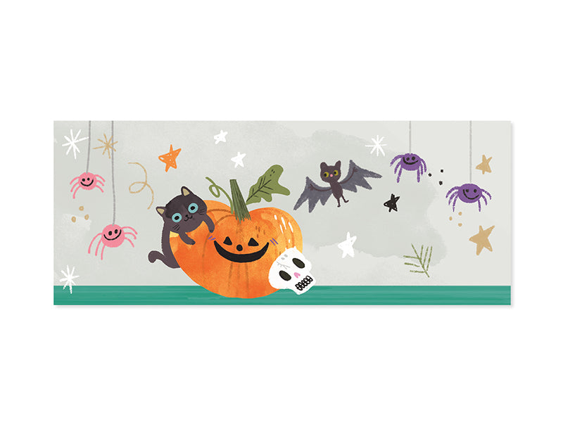 Black Cats Halloween Pop-Up Card