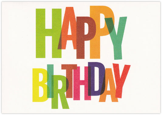 Happy Birthday Card