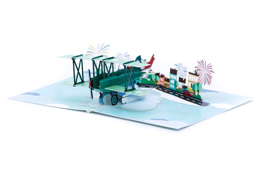 Airplane Pop-Up Card