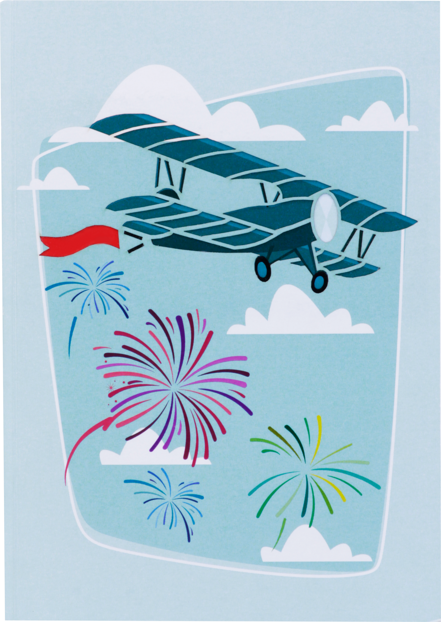 Airplane Pop-Up Card