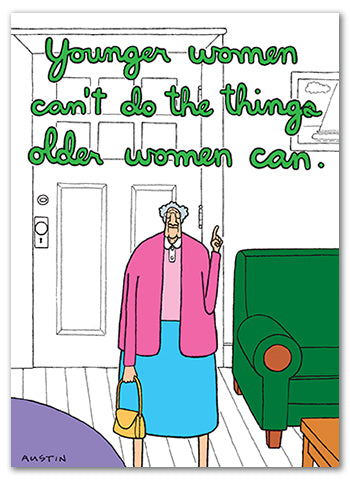 Mustache Humor Birthday Card