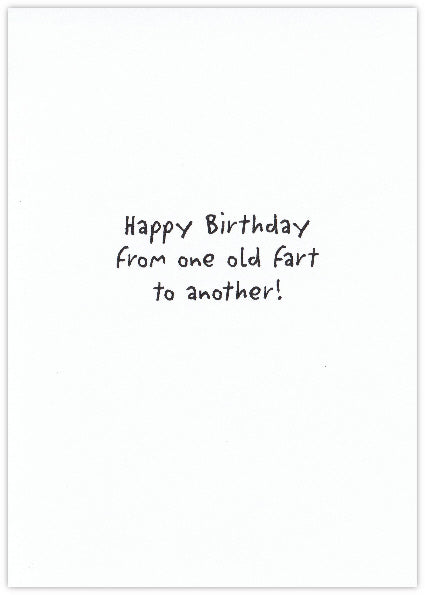 Old Farts Humor Birthday Card