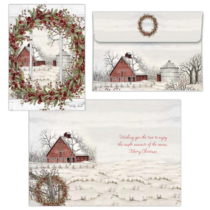 Country Christmas Card