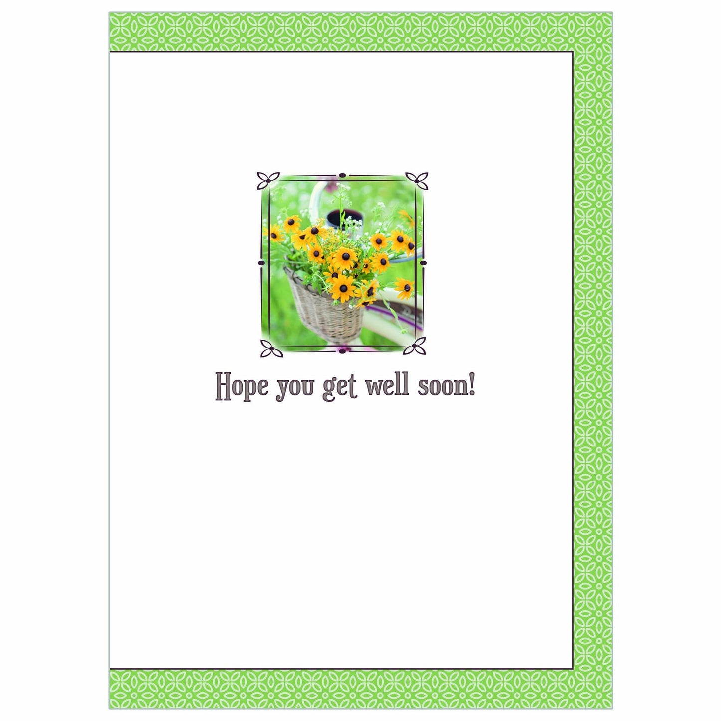 Cheerful Daisies Get Well Card