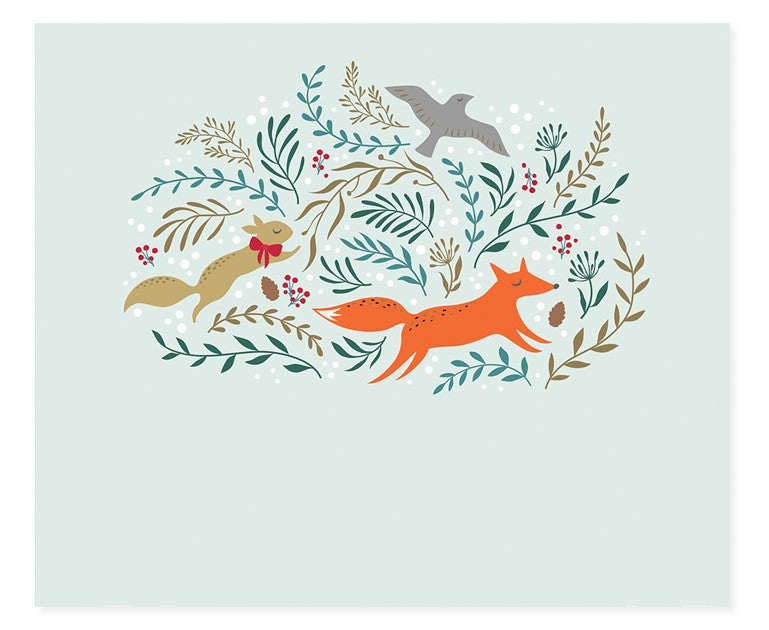 LED Illuminated Shadowbox Card - Silent Night Deer