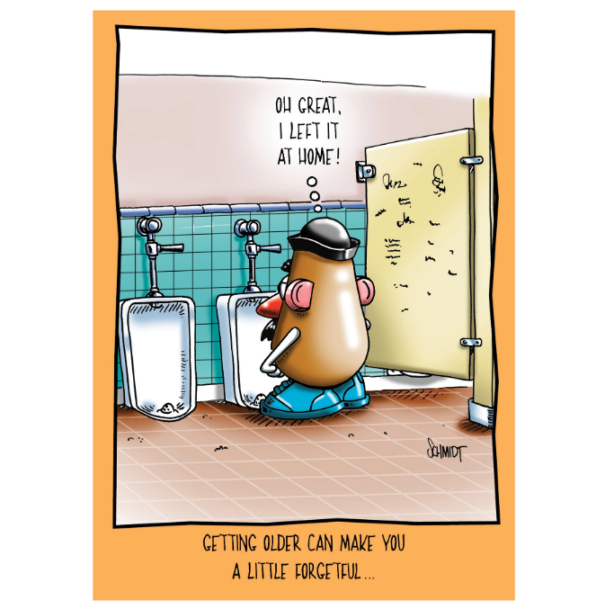 Detachable Parts - Funny Birthday Card