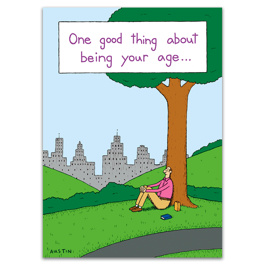 Dying Young Humor Birthday Card