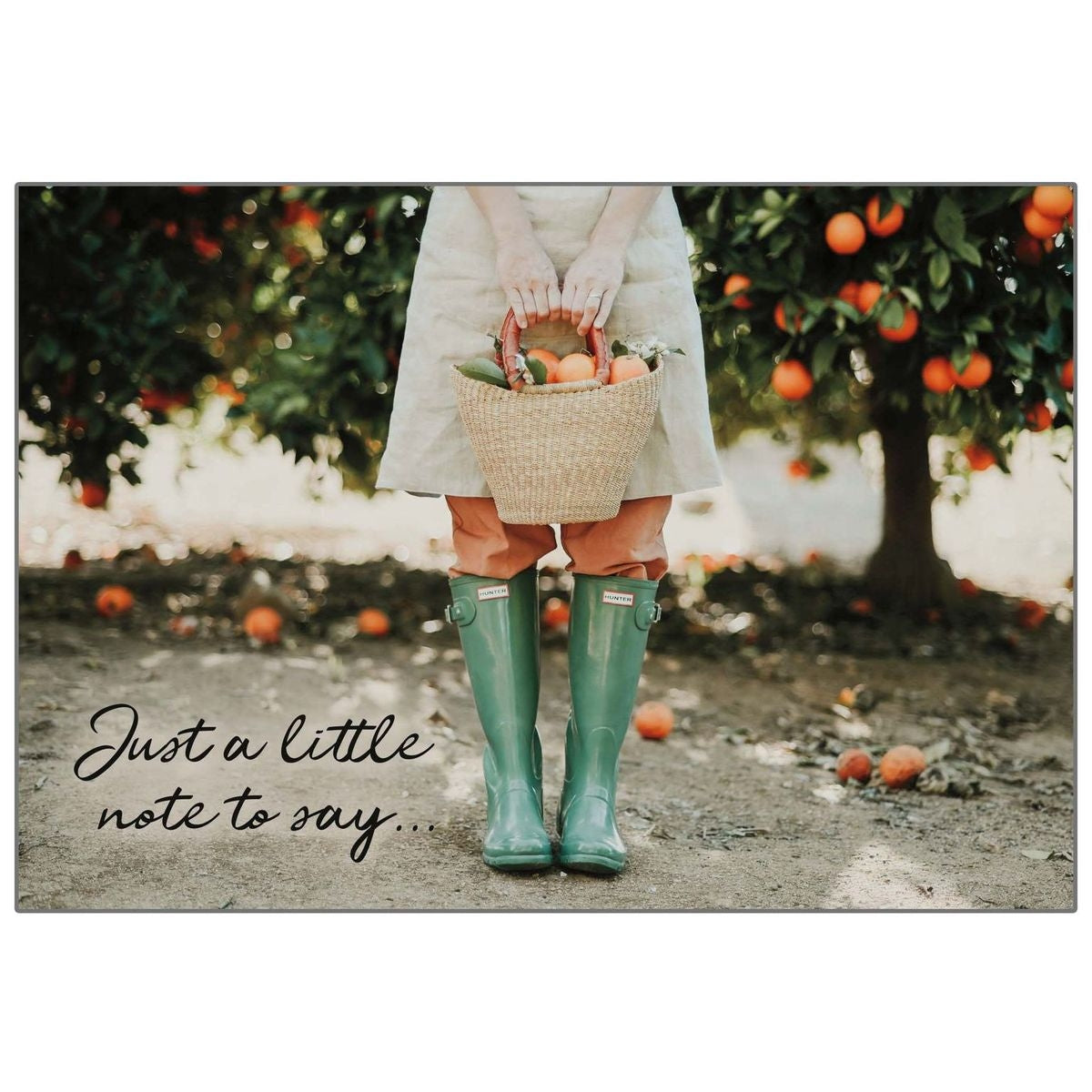 Freshly Picked Thank You Card