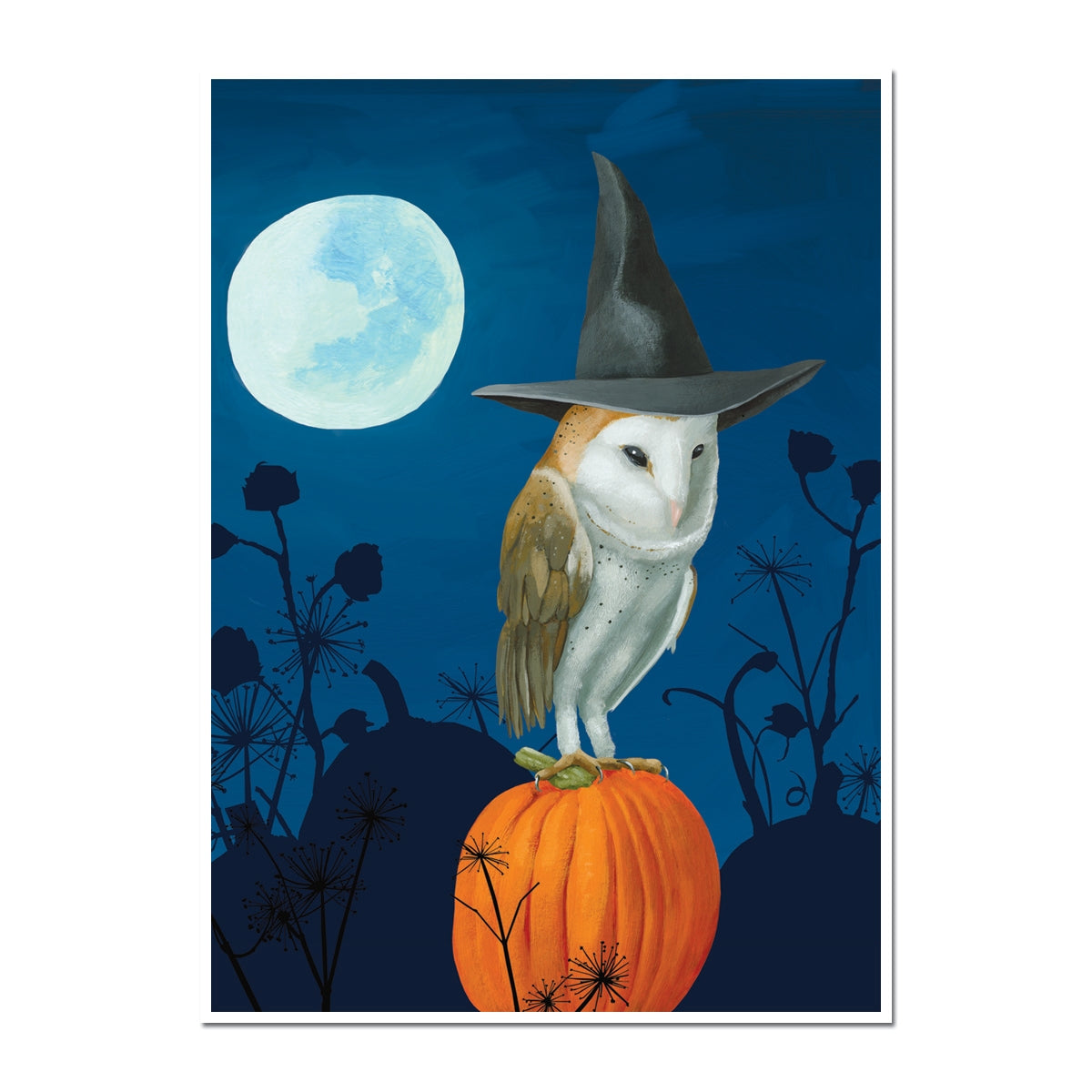 Halloween Hoot Owl Halloween Card