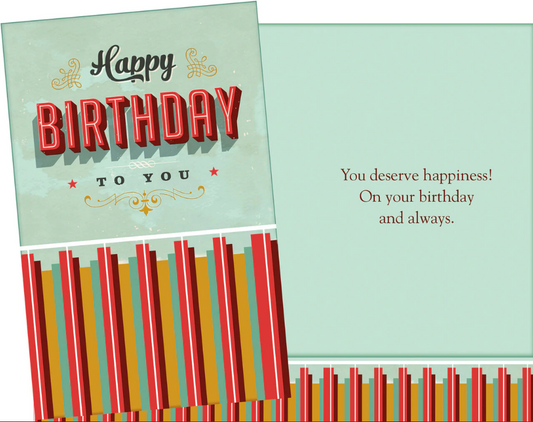 Happy Birthday to You Card