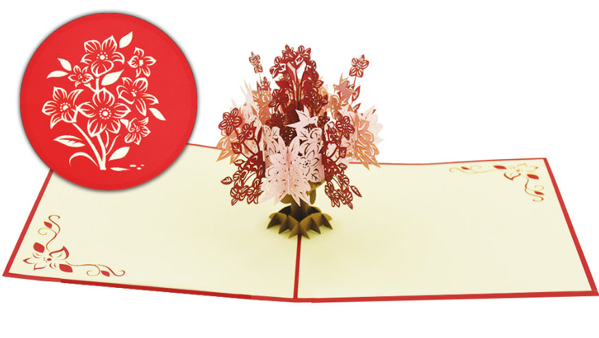Floral Pop-Up Card