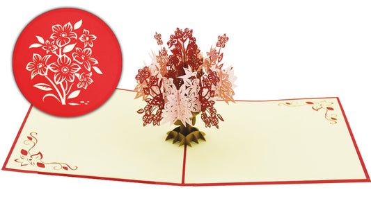 Floral Pop-Up Card