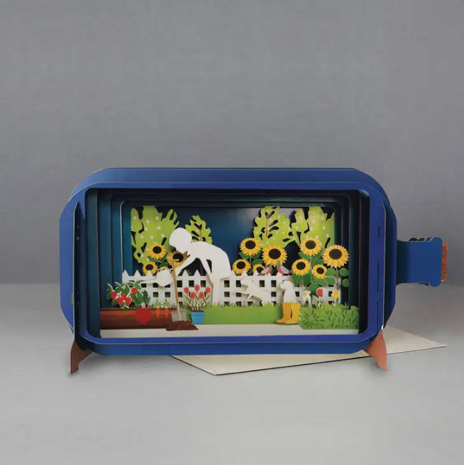 Message in a Bottle - Sunflower Garden Pop-Up Card
