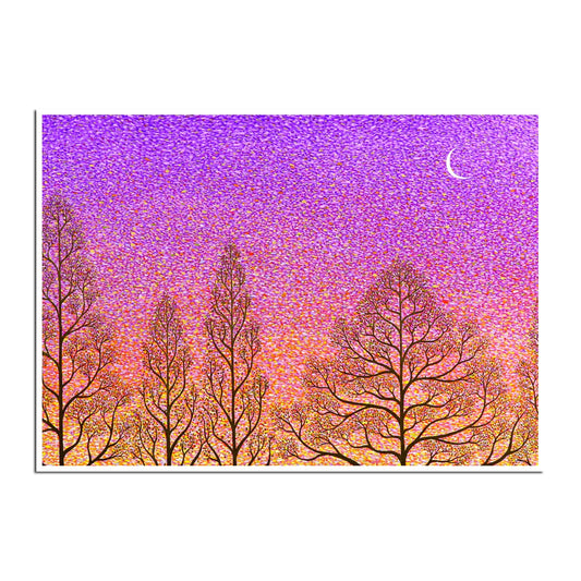 Morning Sunrise & Stars Holiday Card