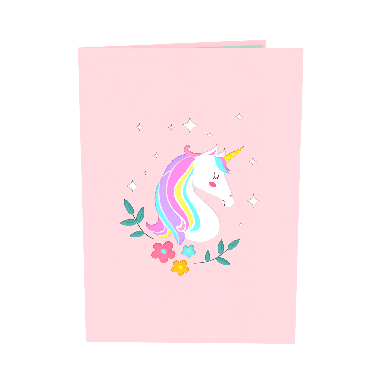 Magical Unicorn Pop-Up Card