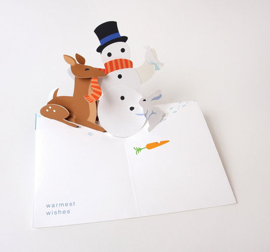 Snowman Pop-Up Card