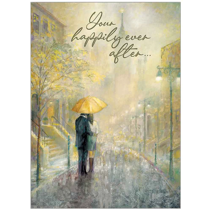 City Romance Anniversary Card