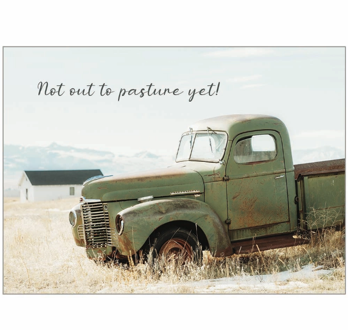 Old Truck Birthday Card