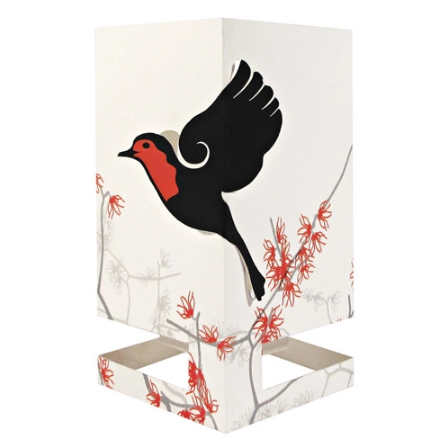 Card + Candle Holder - Robin Pop-Up Lantern