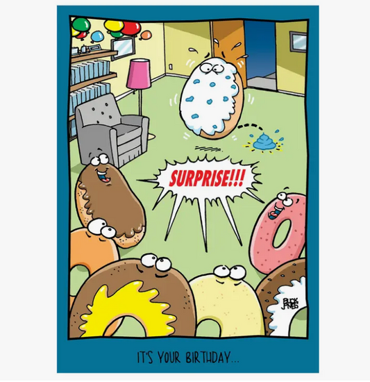 Try to Contain Yourself - Funny Birthday Card