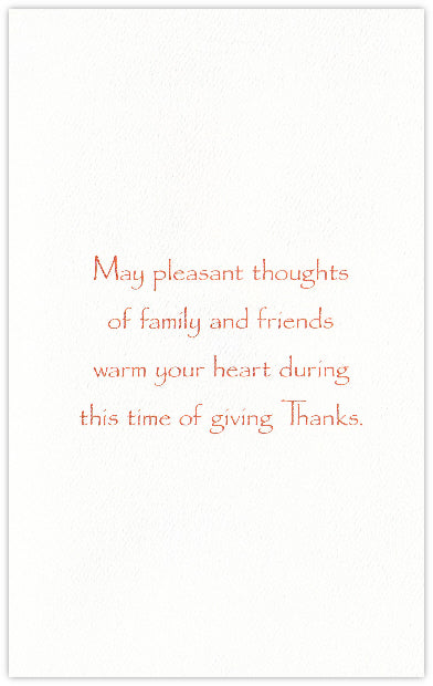 Friend Thanksgiving Card
