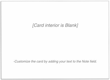 Blank Note Card