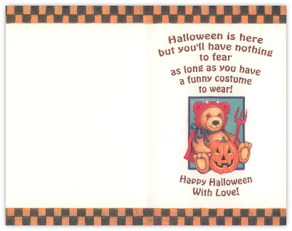 Granddaughter Halloween Card
