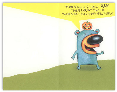Granddaughter Halloween Card