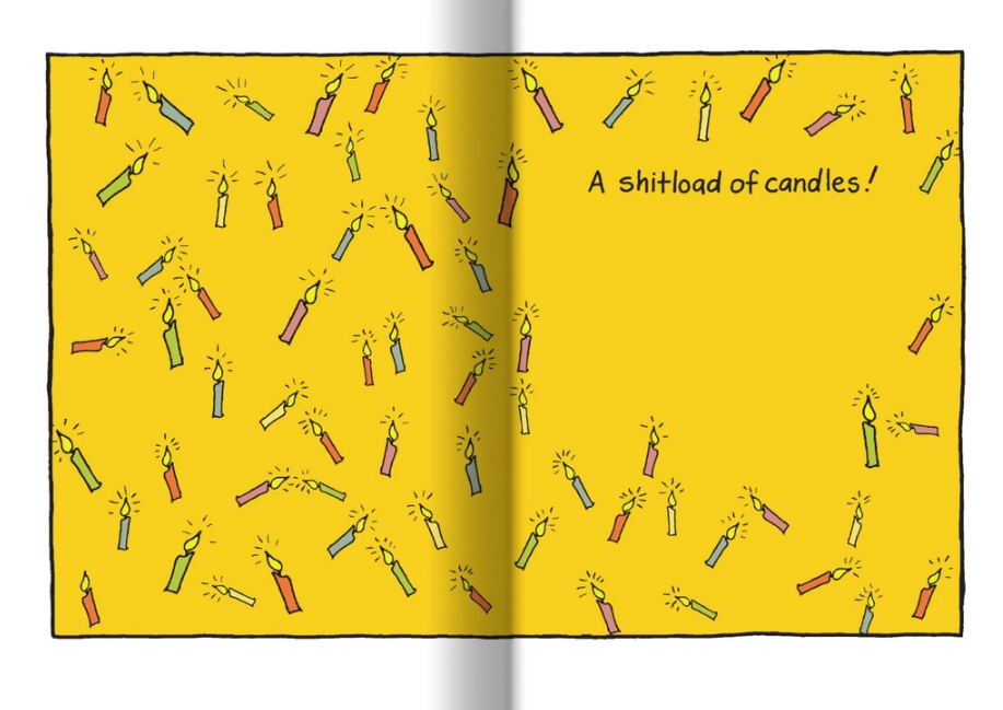 Load Of Candles - Humor Birthday Card