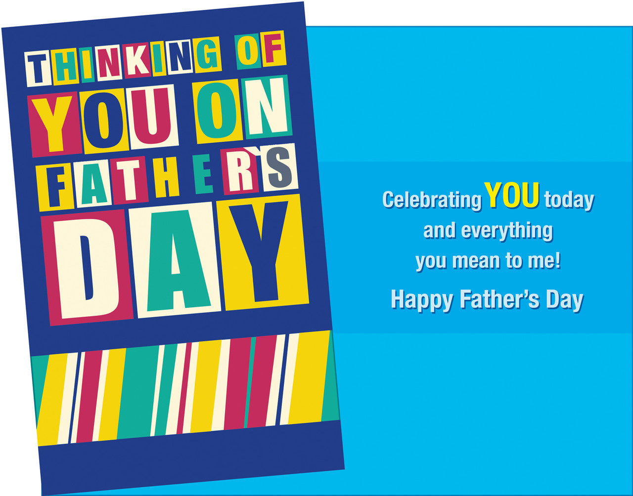 Thinking of You on Father's Day Card