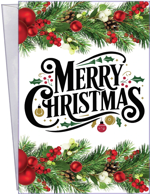 Merry Greetings Card
