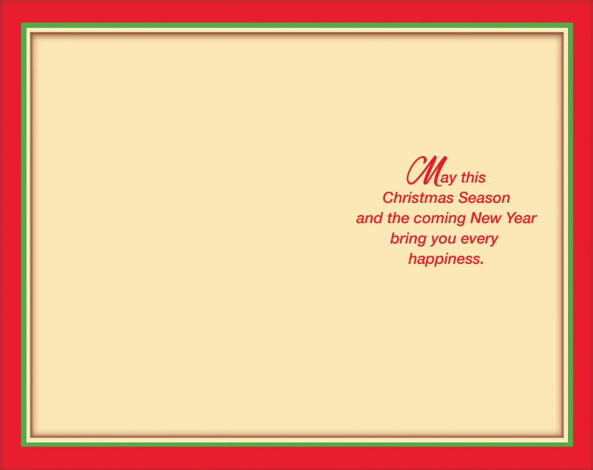 Merry Greetings Card