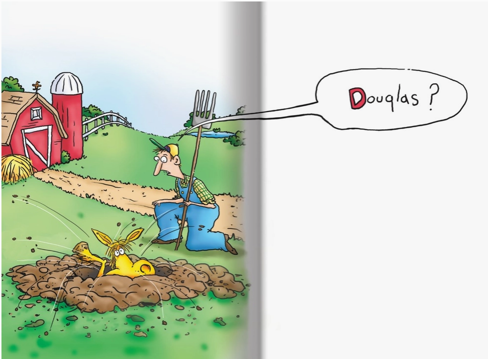 Douglas Counting - Humor Birthday Card