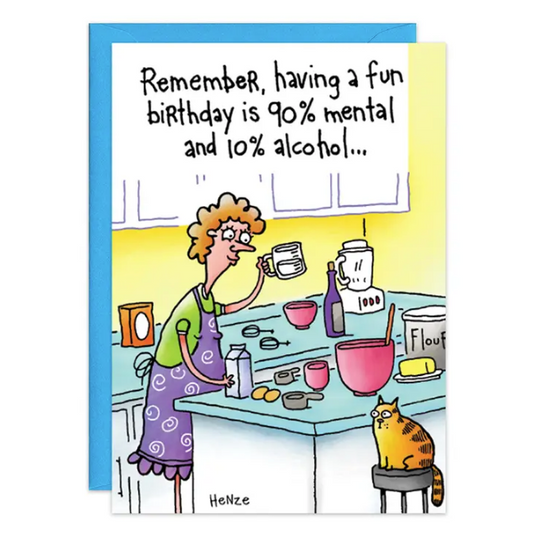 Recipe For Fun - Humor Birthday Card