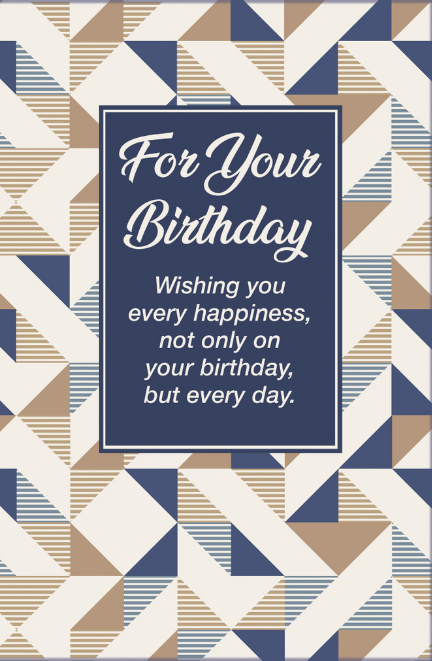 For Your Birthday Card