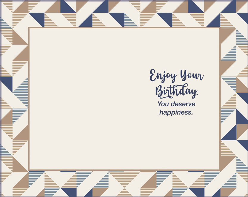 For Your Birthday Card