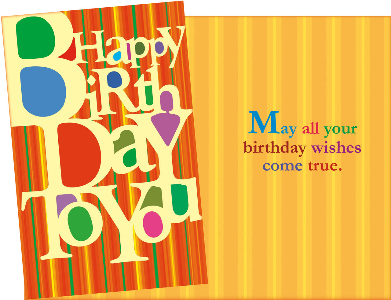 Happy Birthday To You Card