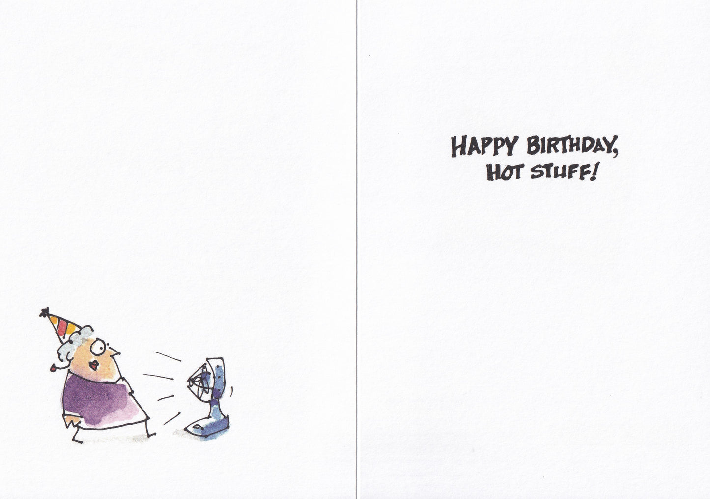 Goldilocks Hits Menopause - Funny Birthday Card