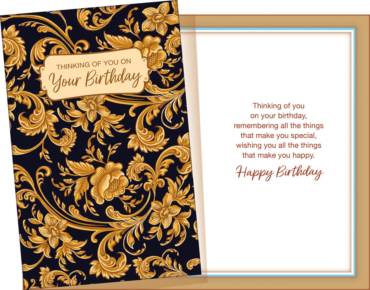 Thinking of You on Your Birthday Card