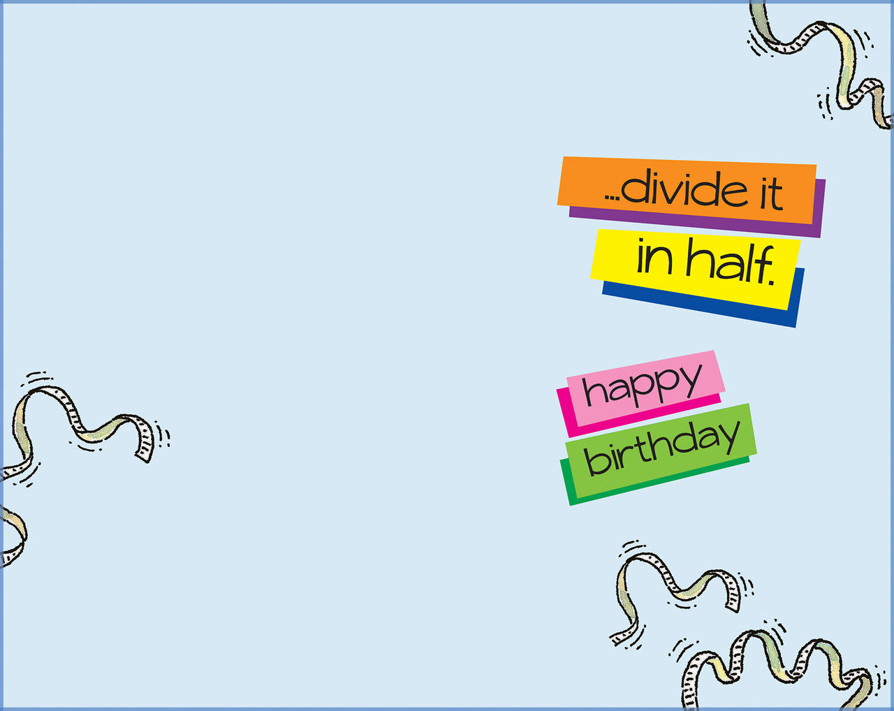 Mathematical Formula - Humor Birthday Card