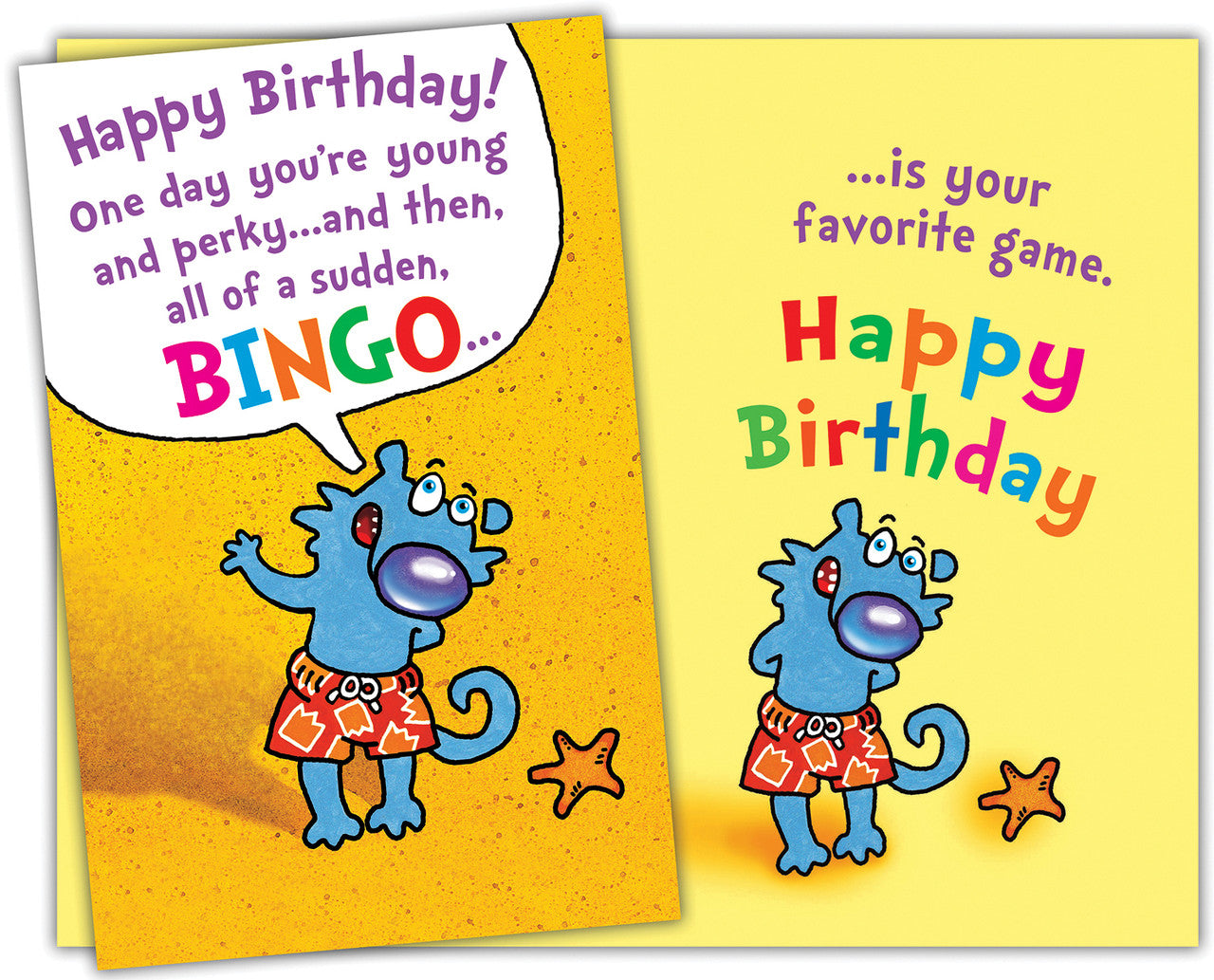 Bingo - Humor Birthday Card