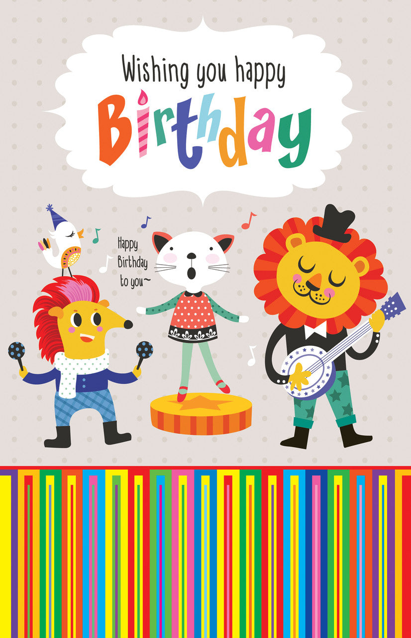 Wishing you Happy Birthday Card