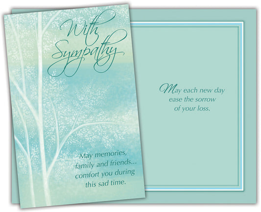 With Sympathy Card