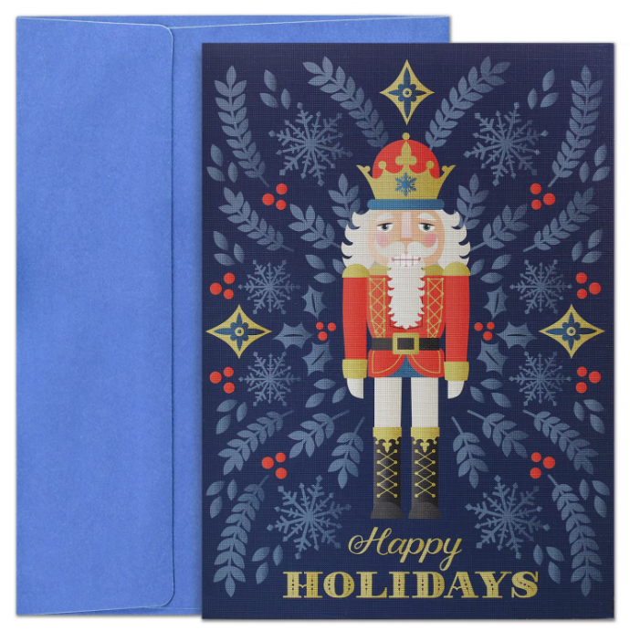 Nutcracker Fantasy Happy Holidays Card