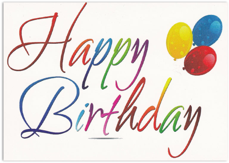 Happy Birthday Card