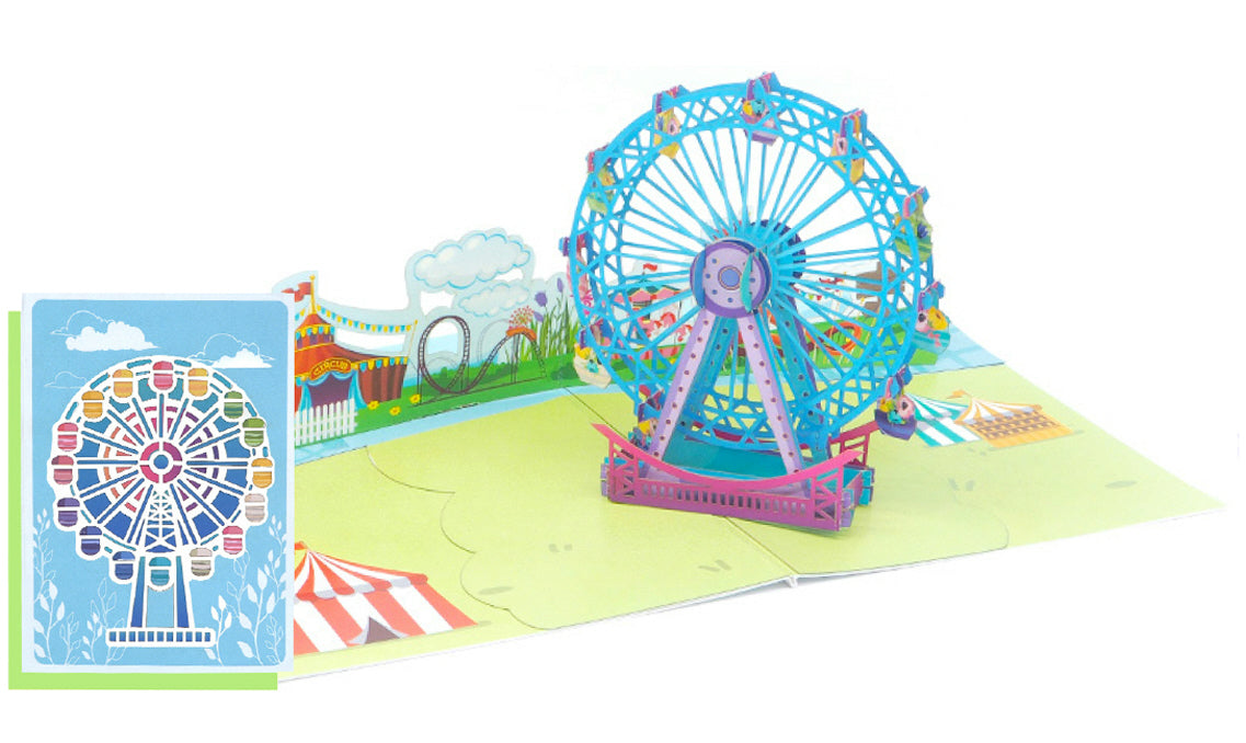 Fun Ferris Wheel Pop-Up Card