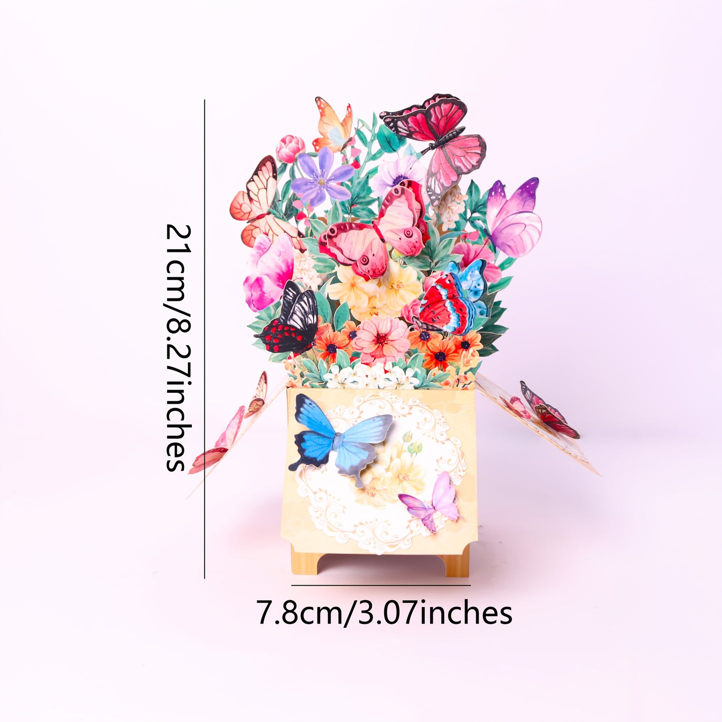 Enchanted Butterflies - Gift Box Pop-Up Card