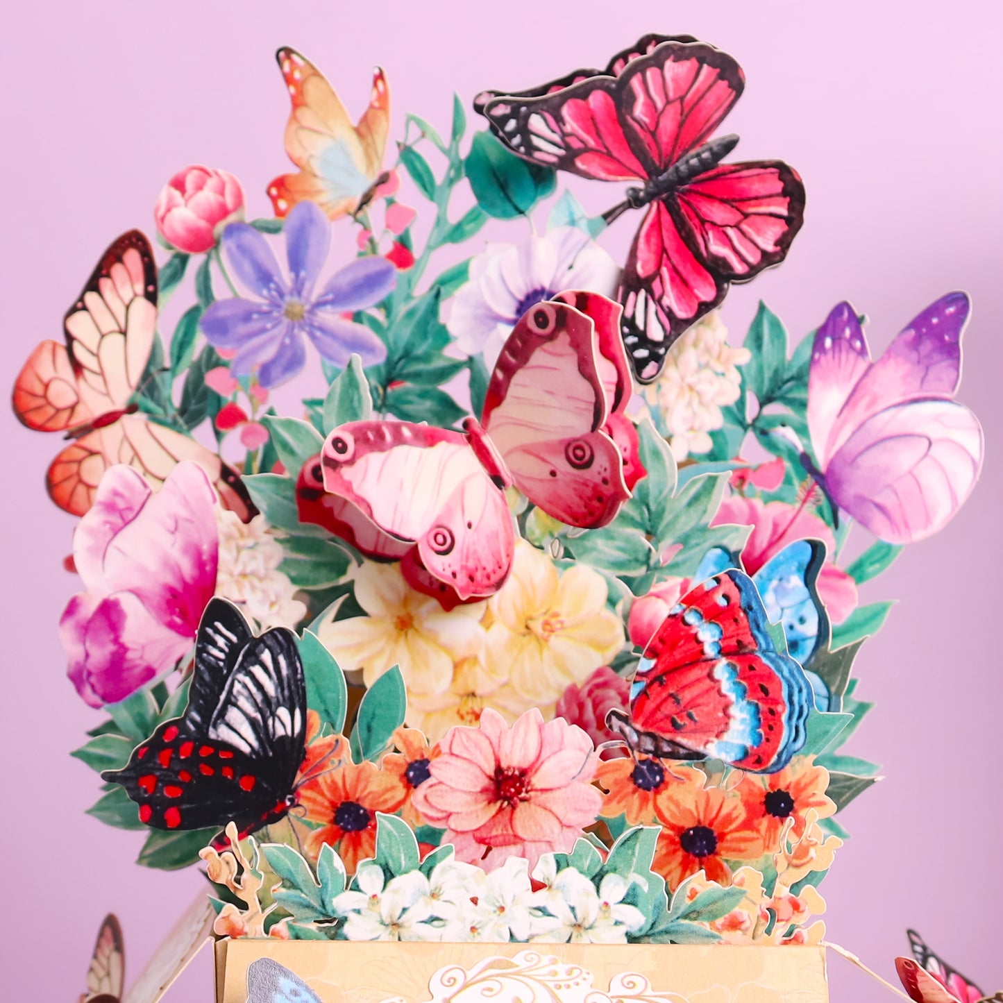 Enchanted Butterflies - Gift Box Pop-Up Card