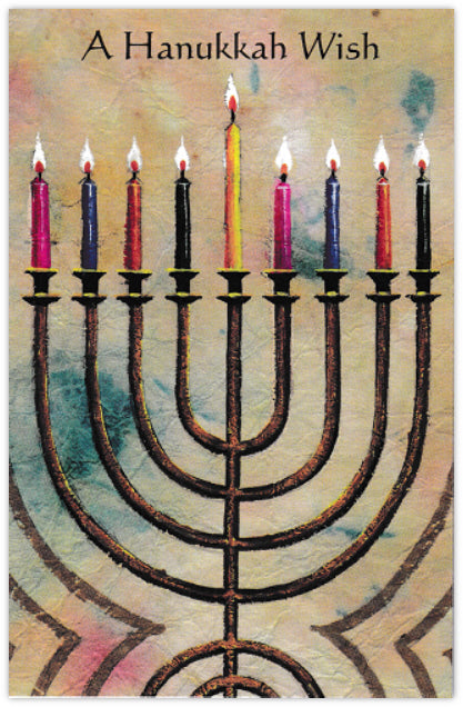 A Hanukkah Wish Card